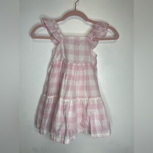 Sigrid Olsen kids Pink and White Gingham Dress
